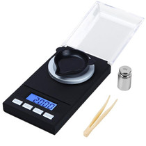 50g/0.001g High-Precision Portable Jewelry Scale  Mini Electronic Scale Precision Carat Electronic Scale