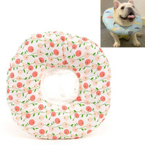 2 PCS Cat Anti-Lick And Anti-Bite Soft Ring Dog Collar Pet Supplies, Size:M(Small Cherry)