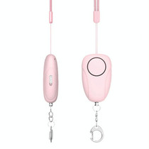 120dB Night Running Outdoor Emergency Call help Anti-wolf Anti-theft Self-defense Alarm (Pink)