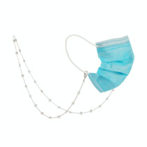 3 PCS Mask Lanyard Love Pearl Anti-Lost Mask Lanyard Hanging Neck Glasses Chain