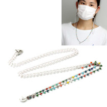 3 PCS Mask Lanyard Necklace Pearl Chain Glasses Chain