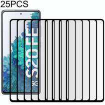 For Samsung Galaxy S20 FE / S20 FE 5G / S20 FE 2022 25 PCS Full Glue Full Screen Tempered Glass Film