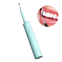 IPX6 Waterproof Portable Dental Calculus Remover Household Electric Tooth Cleaner(Green)
