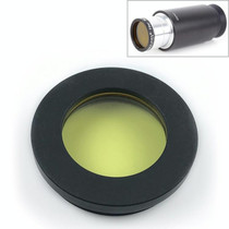 Datyson 5P0032 Astronomical Telescope Accessories 1.25 inch Planet Moon Nebula Filter Neutral Edition(Yellow)