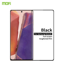 For Samsung Galaxy Note20 MOFI 9H 2.5D Full Screen Tempered Glass FilmUltrasonic fingerprint unlock(Black)