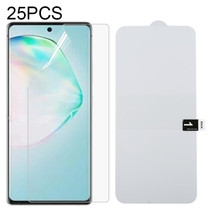 For Samsung Galaxy S10 Lite 25 PCS Full Screen Protector Explosion-proof Hydrogel Film