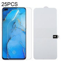 For OPPO Reno3 Pro 25 PCS Full Screen Protector Explosion-proof Hydrogel Film