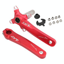 JIANKUN IXF Mountain Bike Hollow Crank Modified, Style:Left and Right Crank(Red)
