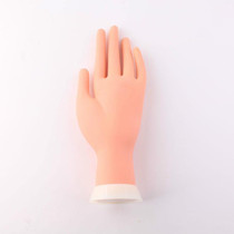 Manicure Practice Artificial Hand Model Simulated Hand Display Model, Style:Not Bendable