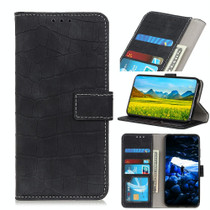 For Alcatel 1SE 2020 Crocodile Texture Horizontal Flip Leather Case with Holder & Card Slots & Wallet(Black)