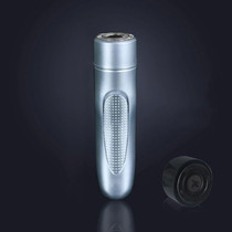 Mini USB Rechargeable Electric Razor Self-service Hair Clipper Shaver with Spare Cutter Head(Silver)