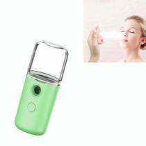 Facial Hydration Instrument Air Humidifier USB Beauty Cold Spray Instrument Auto Alcohol Disinfection Sprayer(Green)