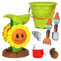 7-piece Children Beach Water Toy(Sunflower)