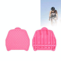 1 Pair Richy Road Bike Lock Pedal To Flat Pedal Converter Is Suitable For SPD / LOOK Road Pedal Lock, Style:SPD(Pink)