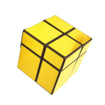 Mirror Second-order Entry-level Shaped Cube Speed Challenge Gift Intelligent Early Education Toy(Gold)