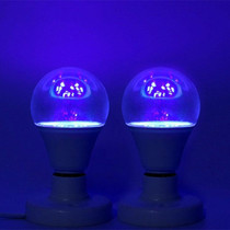 2 PCS A027 E27 Sterilization LED Ultraviolet Light Disinfection Lamp, Power:5W