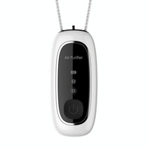 KY100A Portable Negative Ion Air Purifier Neck Hanging Air Purifier(White)