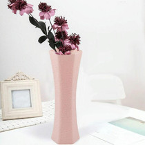 3 PCS Creative Home Flower Arrangement Plastic Vase Anti-fall Hydroponic Vase Decorative Ornament(Pink)
