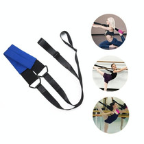 Leg Splits Trainer Elastic Stretch Band Dance Practice Tension Band(Blue)