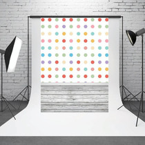 1.5m x 2.1m Light Spot Retro Wooden Board Baby Photo Shooting Background Cloth