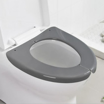 Travel Portable Foldable Toilet Pad Plastic Waterproof Bathroom Seat Cover Mats(Grey)