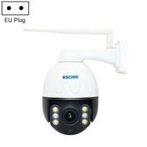 ESCAM Q5068 H.265 5MP Pan / Tilt / 4X Zoom WiFi Waterproof IP Camera, Support ONVIF Two Way Talk & Night Vision, EU Plug