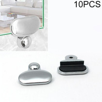 10 PCS Oval Glass Mirror Holder Buckle Fixing Accessories
