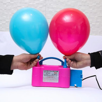 Portable Balloon Double Hole Air Pump Electric Pump National Standard