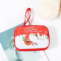 Christmas Cartoon Coin Purse Creative Square Storage Box Key Case(Type 6)