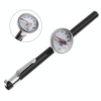 2 PCS  Probe Type Household Food Thermometers for Measuring Liquid Food(Silver black)