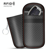 2 PCS Antimagnetic RFID Car Key Mobile Phone Bag Shielding Set Radiation Cell Phone Pocket