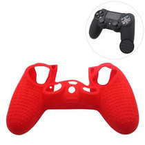 Non-slip Silicone Protective Case for Sony PS4(Red)