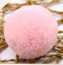 10 PCS Candy Color Toy Ball Decoration Fur Ball(Pink)