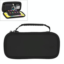 Portable EVA Game Machine Storage Bag Protective Case Handbag for Switch Lite(Black)
