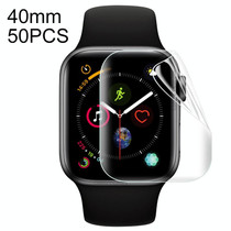 50 PCS For Apple Watch Series 5 & 4 40mm Soft Hydrogel Film Full Cover Front Protector