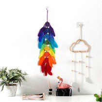 Creative Hand-Woven Crafts Colorful Dream Catcher Home Car Wall Hanging Decoration