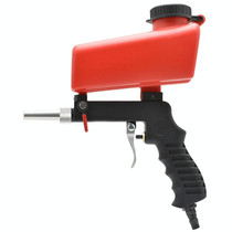 Portable Red Gravitational Sandblasting Machine Mini Rust-proof Sandblaster