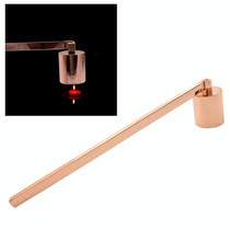 Candle Extinguisher Cover Candle Candle Hood Candle Candle Scent Candle Tool, Color:Rose gold