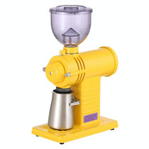 Electric Coffee Grinder Grinder Coffee Miller, EU Plug(Yellow)