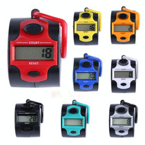 Portable Five-digit Manual Press Electronic Counter(Random Color Delivery)