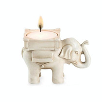 Retro Elephant Tea Light Candle Holder Candlestick Wedding Home Decor Crafts Tea Light Holders Tea Light Holder