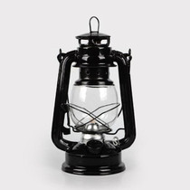 Retro Nostalgic Wrought Iron Portable Putdoor Tent Camping Light(Black)