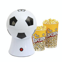 Creative Soccer Ball Electric Household Hot Air Popcorn Maker Football Section 848 Euro regulations