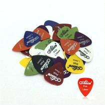 Alice 50 PCS ABS Electric Guitar Picks, Random Color Delivery, Surface:Mirror, Size:1.2mm