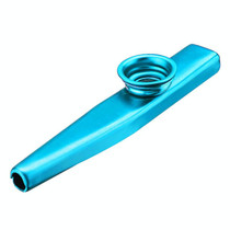 10 PCS Metal Kazoo Children Accompaniment Instrument(Blue)