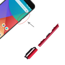 Power Button and Volume Control Button for Xiaomi Mi 5X / A1(Red)