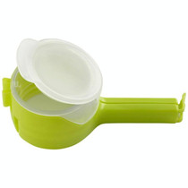 2 PCS Food Snack Storage Seal Sealing Pour Bag Clips Sealer(Green)