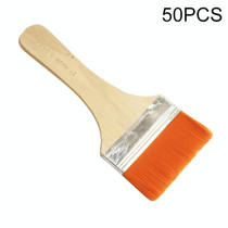 50 PCS Nylon Hair Painting Brush Oil Watercolor Water Powder Paint Brushe(12)