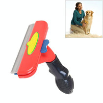 Large Medium and Small Dog Cat General Pet Hair Removal Comb, Size:Short hair(Red XL)