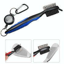 2 PCS Golf Club Brush Ball Slot Cleaning Brush Cleaning Set(Blue)